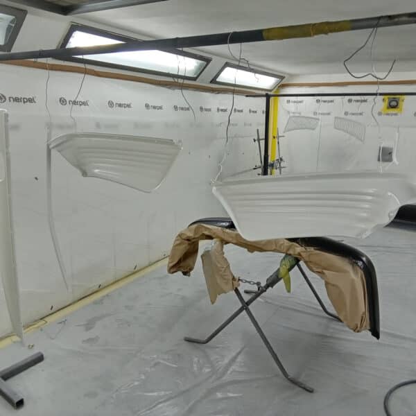 260925 1978 Mercedes 350SL Parts Primed