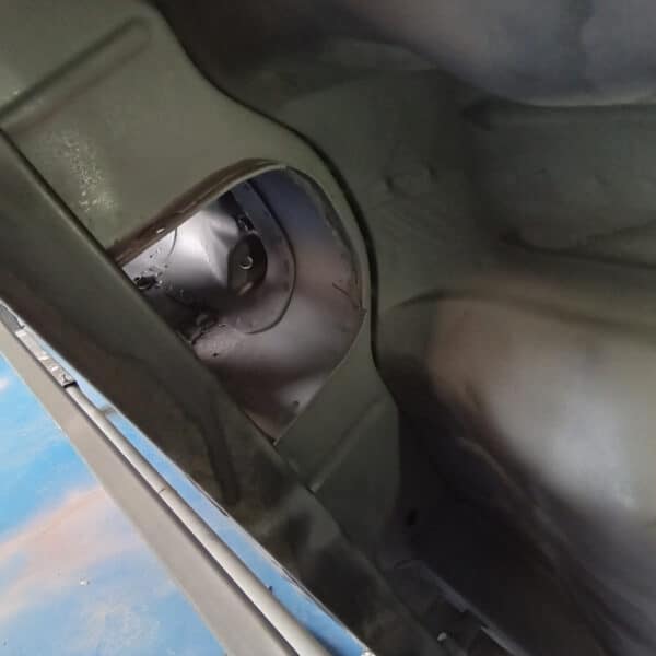 260925 1978 Mercedes 350SL on Rotisserie 25