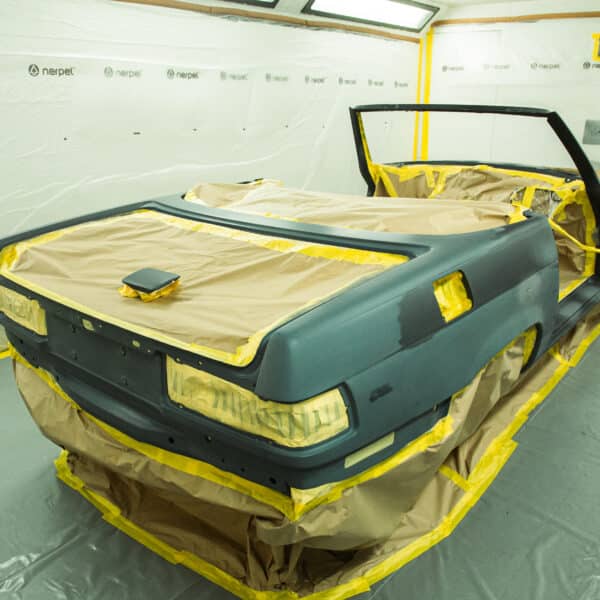 260925 1987 Mercedes 500SL Painted