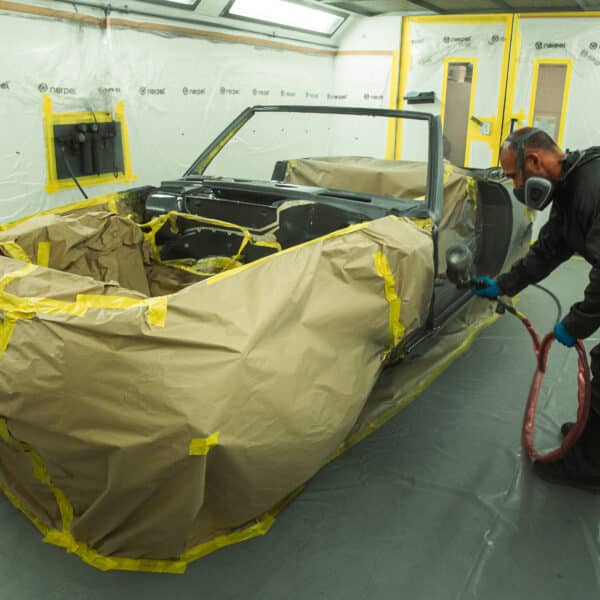 260925 1987 Mercedes 500SL Painted 66