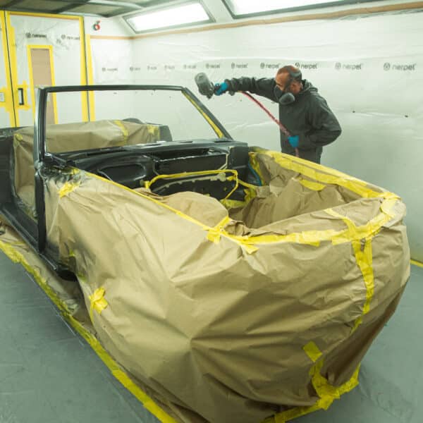 260925 1987 Mercedes 500SL Painted 70