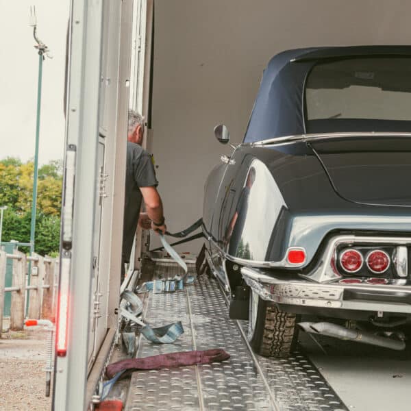 Citroen Convertible Arriving for Storage 12