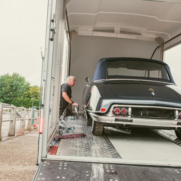 Citroen Convertible Arriving for Storage 13