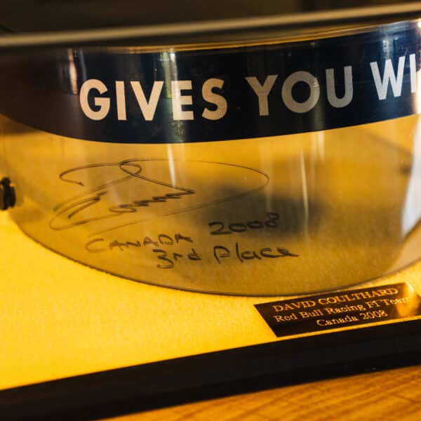 David Coulthard Signed Race Visor - 2008 Canadian Grand Prix - Image 3