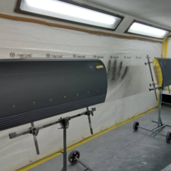 011025 1987 Mercedes 500SL Panels Painted 24