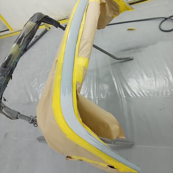 011025 2000 Peugeot 306 Cabriolet Rear Bumper Repair 10