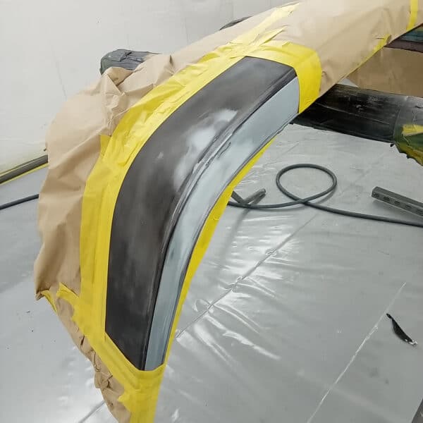 011025 2000 Peugeot 306 Cabriolet Rear Bumper Repair 13