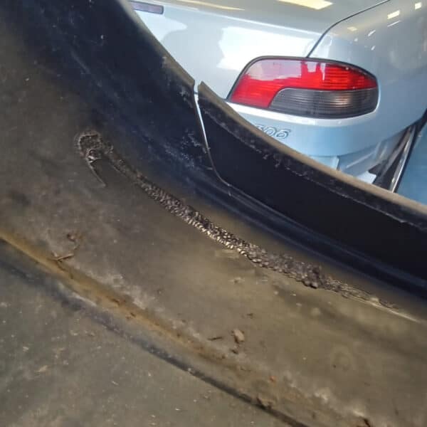 011025 2000 Peugeot 306 Cabriolet Rear Bumper Repair 19