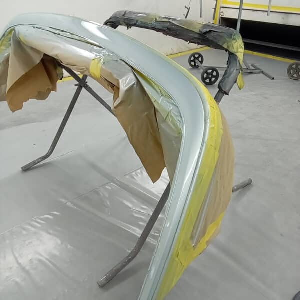 011025 2000 Peugeot 306 Cabriolet Rear Bumper Repair 6