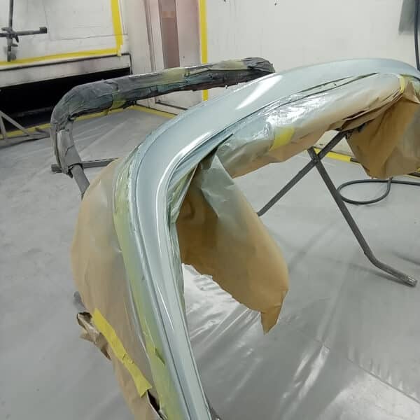 011025 2000 Peugeot 306 Cabriolet Rear Bumper Repair 7