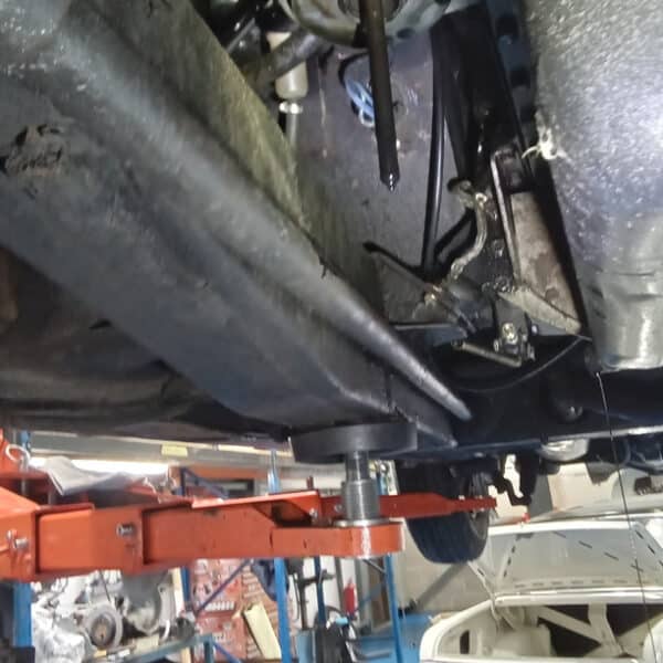021025 1955 Jaguar XK140 Oil Change 2