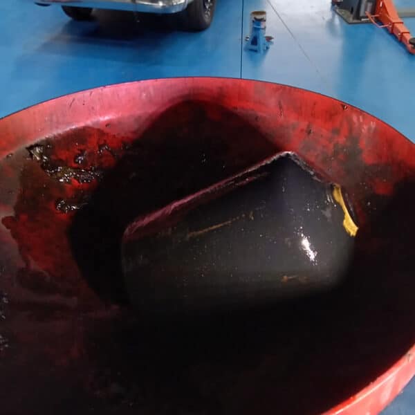 021025 1955 Jaguar XK140 Oil Change