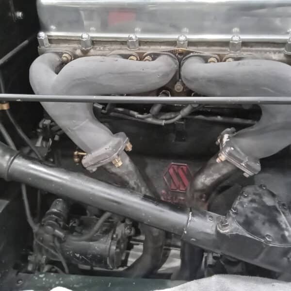 031025 1939 Jaguar SS100 Engine Service and Exhaust Repair 13