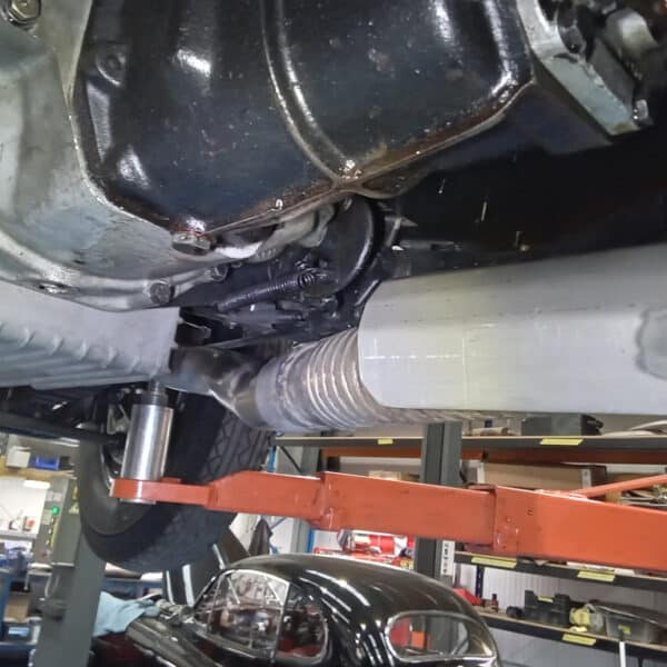 031025 1939 Jaguar SS100 Engine Service and Exhaust Repair 20