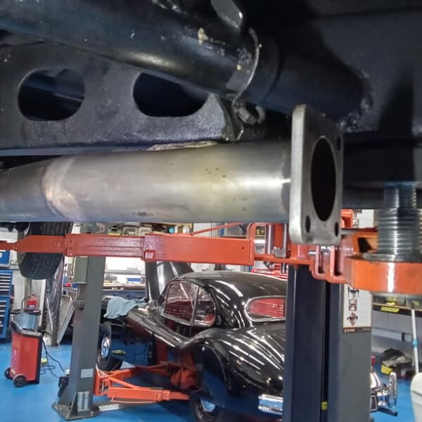 031025 1939 Jaguar SS100 Engine Service and Exhaust Repair 21