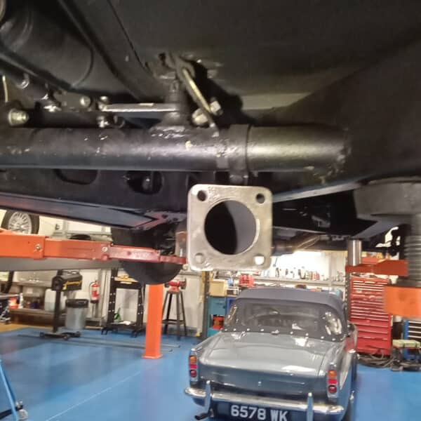 031025 1939 Jaguar SS100 Engine Service and Exhaust Repair 22