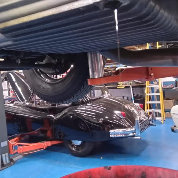031025 1939 Jaguar SS100 Engine Service and Exhaust Repair 4