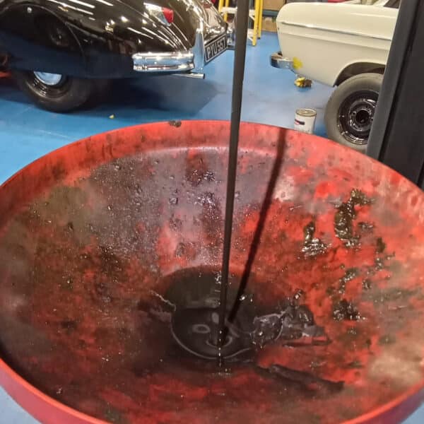 031025 1939 Jaguar SS100 Engine Service and Exhaust Repair 7