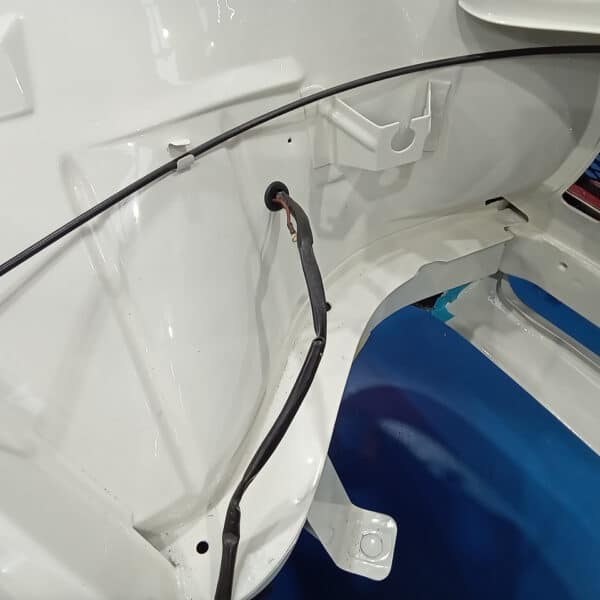 031025 1969 Audi 70L Front Arches Speedo Cable Fitted Steering Cowl Wipers and Jets installed 14