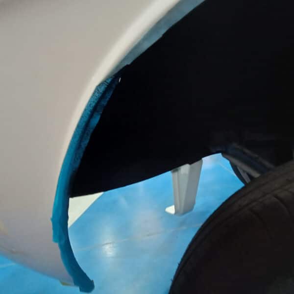 031025 1969 Audi 70L Front Arches Speedo Cable Fitted Steering Cowl Wipers and Jets installed 5