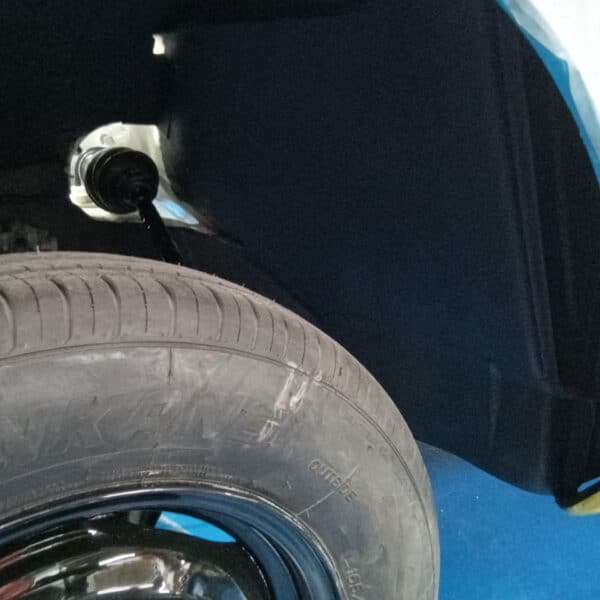 031025 1969 Audi 70L Front Arches Speedo Cable Fitted Steering Cowl Wipers and Jets installed 6