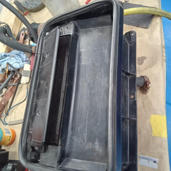031025 1969 Audi 70L Fuse Box Heater box Front Seats Removed 4