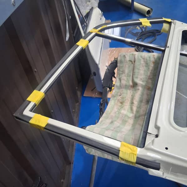 031025 1969 Audi 70L Making New Door Seals 6