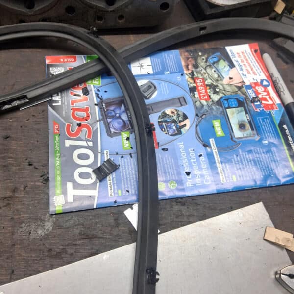 031025 1969 Audi 70L Making New Door Seals