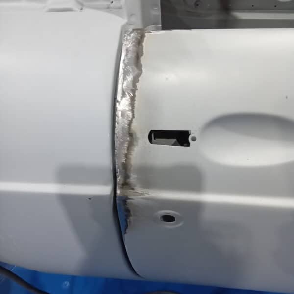 031025 1975 MGB GT V8 Door Gap Correction on Heritage Shell 7