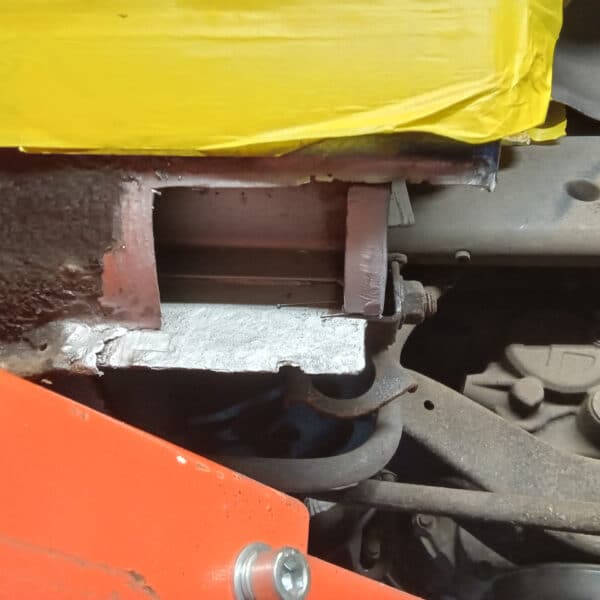 031025 1999 MGF Nearside Rear Sill Repair 8