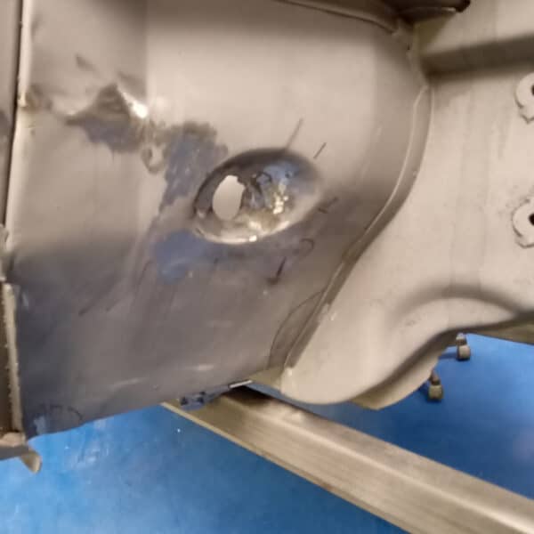 071025 1978 Mercedes 350SL Firewall Piece Fabricated 3