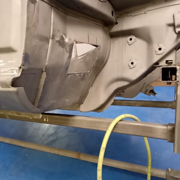 081025 1979 Mercedes 350SL Firewall Piece Welded In 3