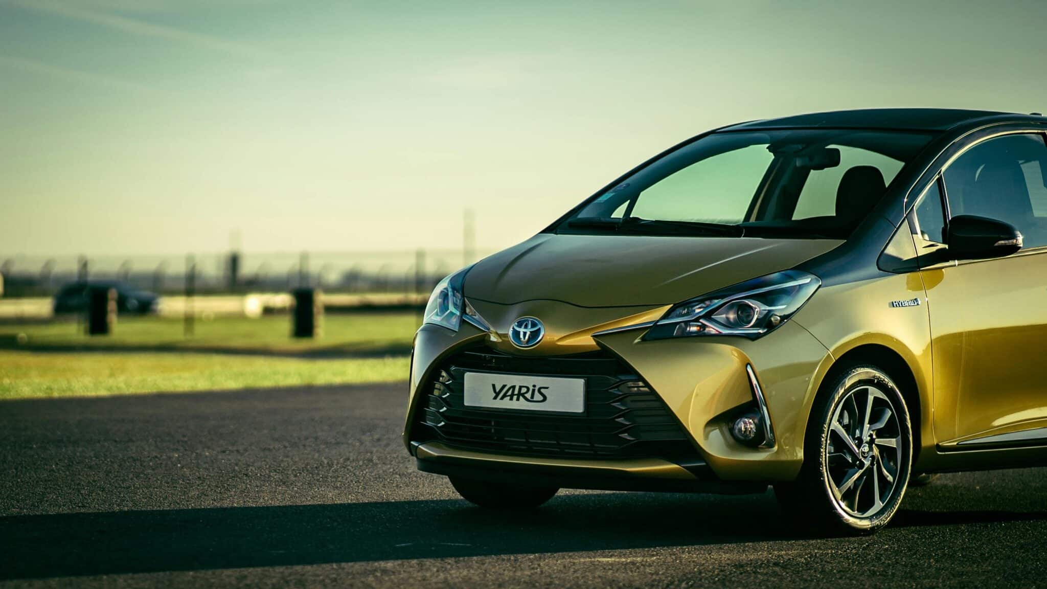 1. Toyota Yaris stock image scaled