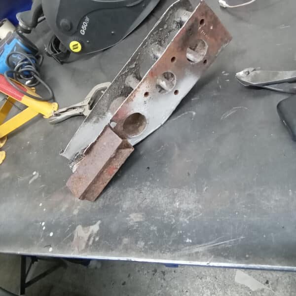 101025 1970 Aston Martin DBS Lifting Point Repair