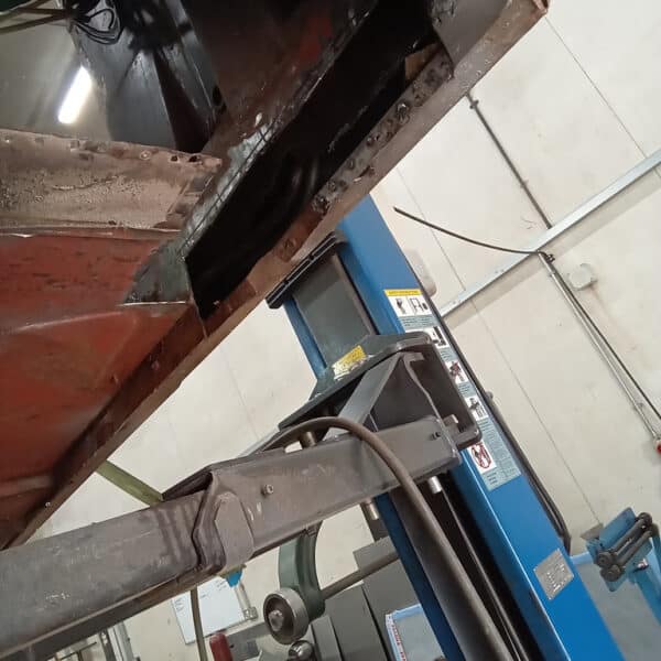 101025 1970 Aston Martin DBS Passenger Frame Rust 2