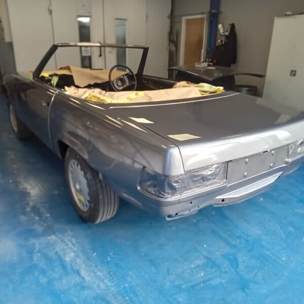 101025 1987 Mercedes 500SL Flat and Polish 2