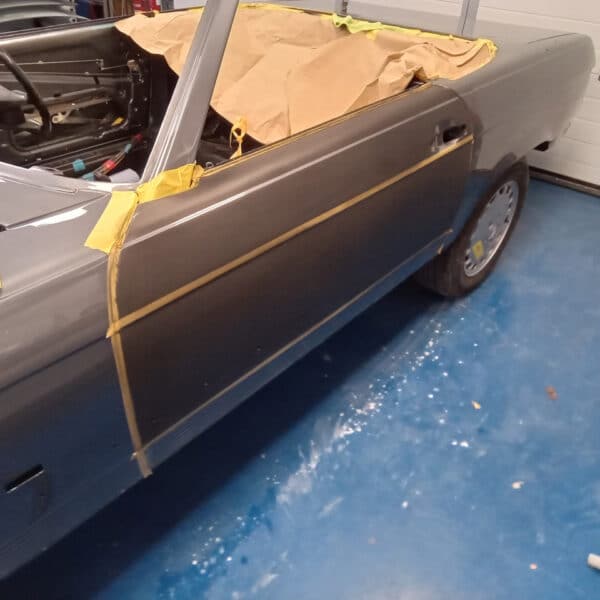 101025 1987 Mercedes 500SL Flat and Polish 7