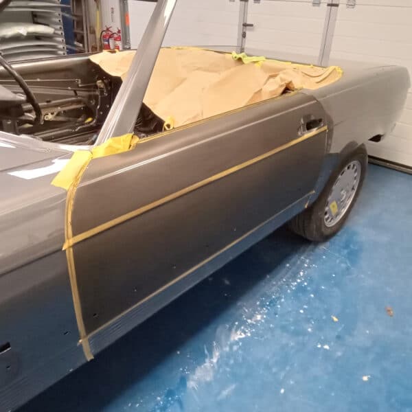 101025 1987 Mercedes 500SL Flat and Polish 8