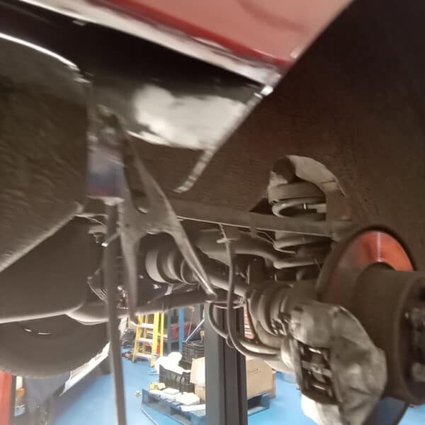 141025 1973 Mercedes 250 Drivers Rear Quarter Inner and Outer 14