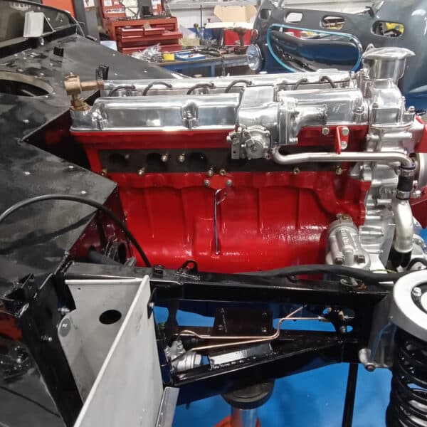 151025 1955 Aston Martin DB2 Drophead Engine and Gearbox Installed 8