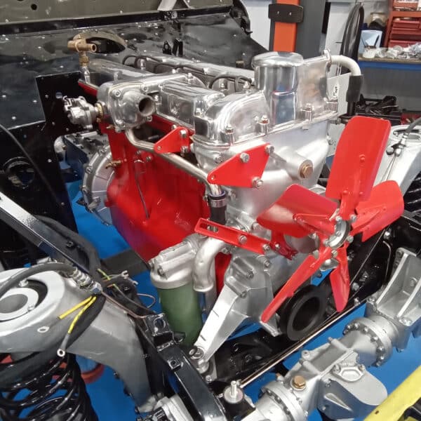 151025 1955 Aston Martin DB2 Drophead Engine and Gearbox Installed 9