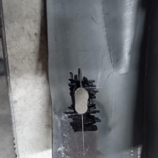 151025 1970 Aston Martin DBS Inner Wing Panels Slotted Hole Moved 8