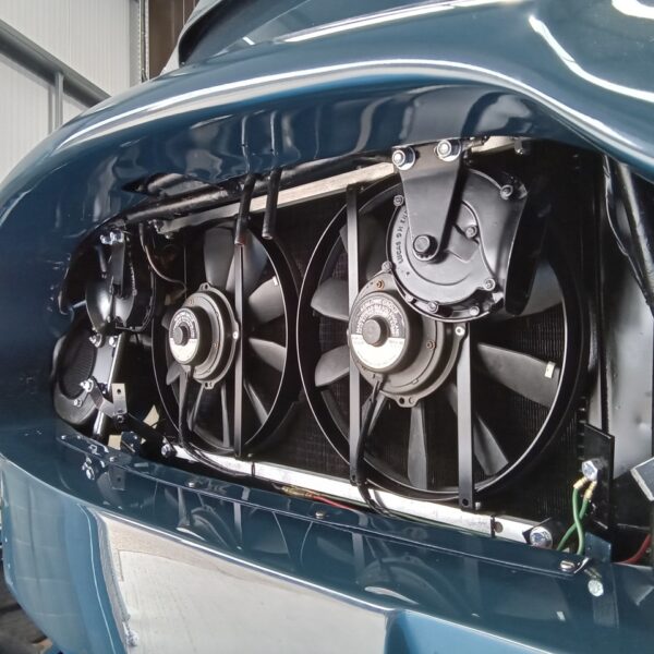 161025 1969 Aston Martin DB6 Volante Front Grille and Fans fitted 11