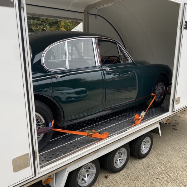191025 1965 Jaguar Mk2 Loaded for Transport 3