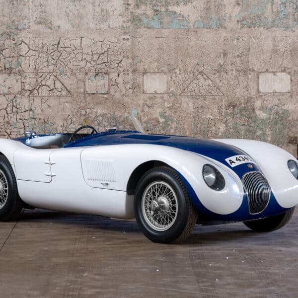 1953 Jaguar C type. Image Gun Hill Studios