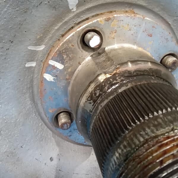 1956 Jensen 541 Repairs handbrake brake adjust 5