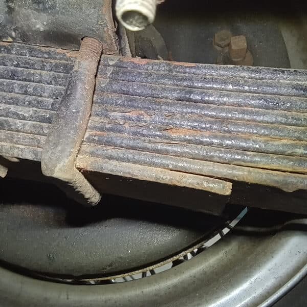 1956 Jensen 541 Repairs handbrake brake adjust 8