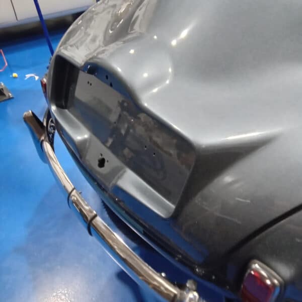 1960 Jensen 541R Bonnet and Boot Refit and Exhaust Manifold 10