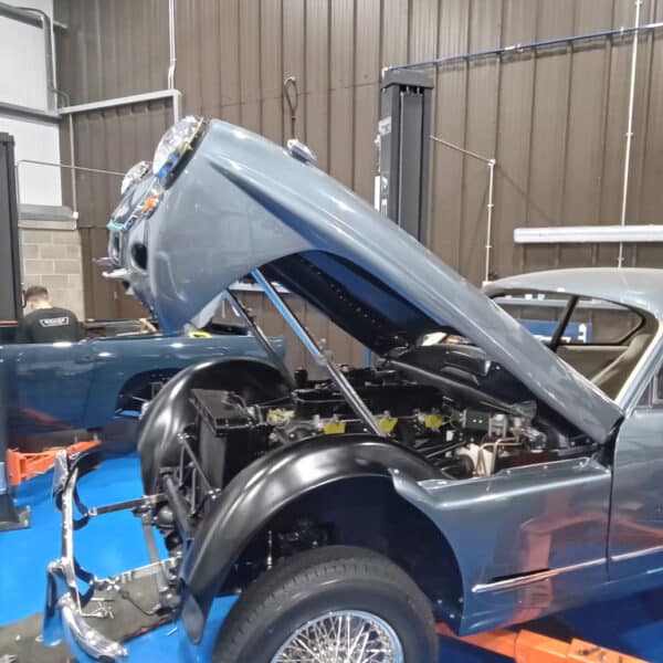 1960 Jensen 541R Bonnet and Boot Refit and Exhaust Manifold 4