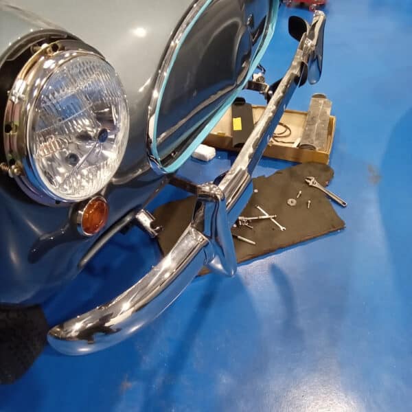 1960 Jensen 541R Bonnet and Boot Refit and Exhaust Manifold 8